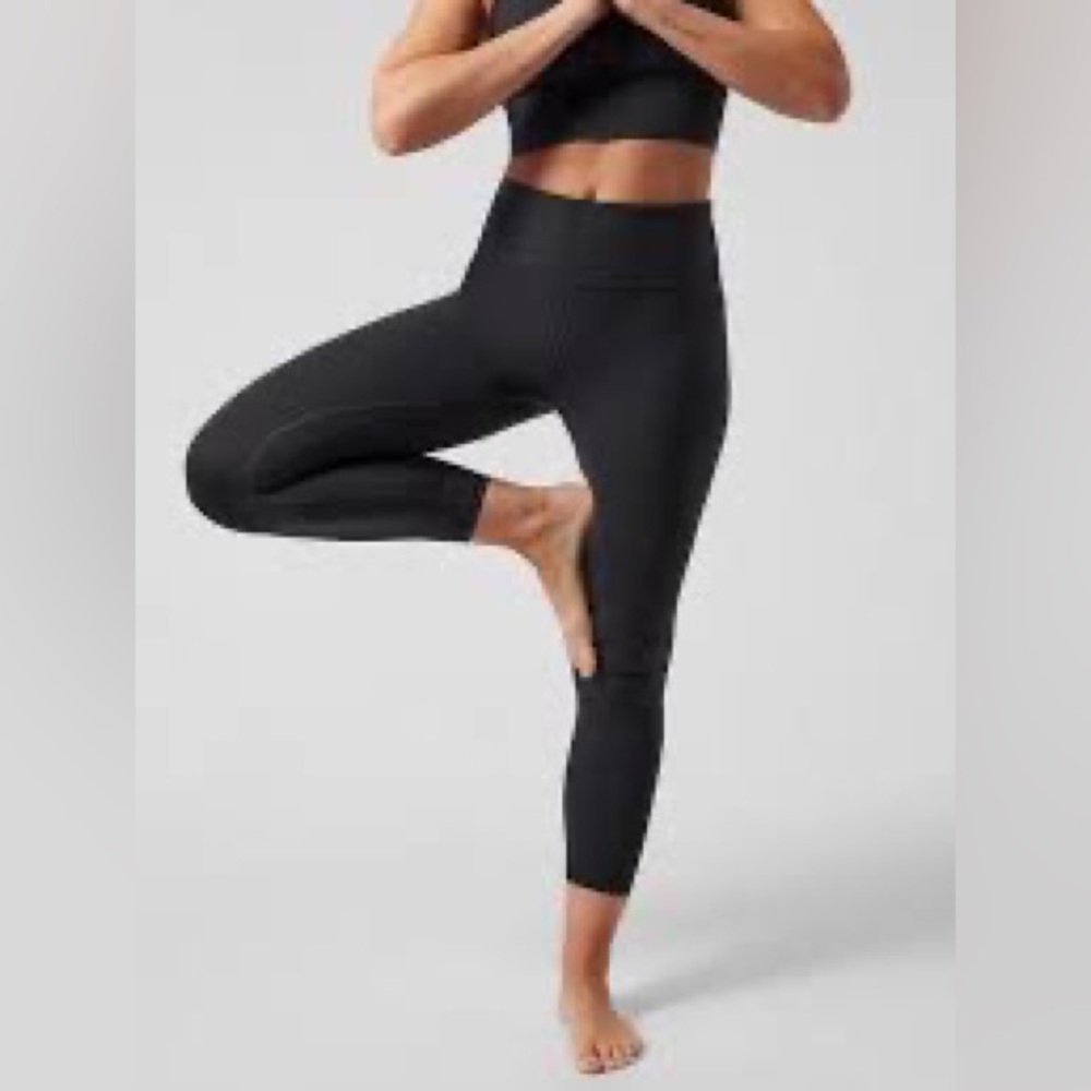 ATHLETA NWT Salutation 7/8 Black Ankle Legging 2X